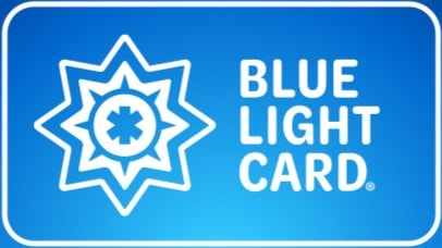 Blue Light Card discount accepted